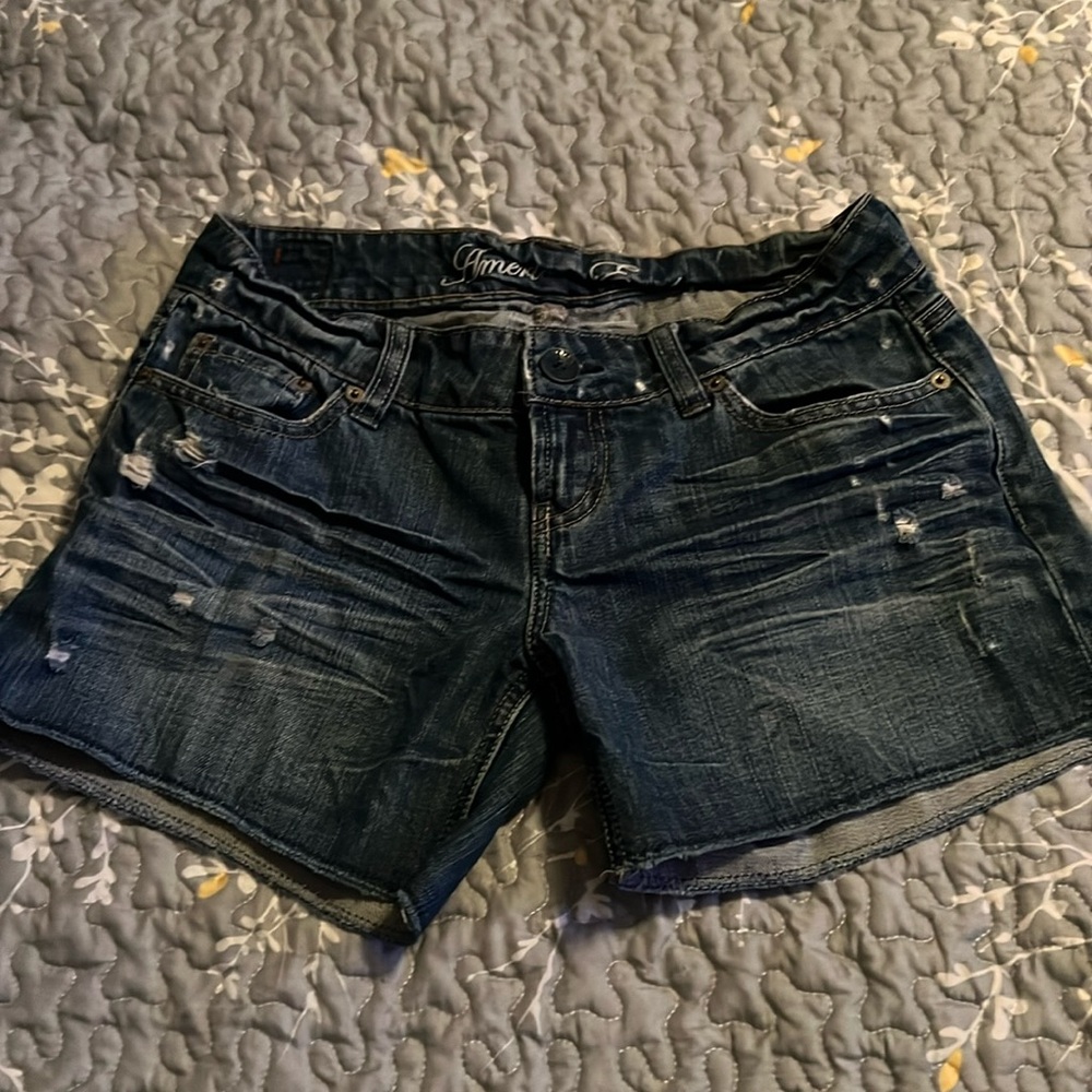 American Eagle jeans, shorts, excellent condition